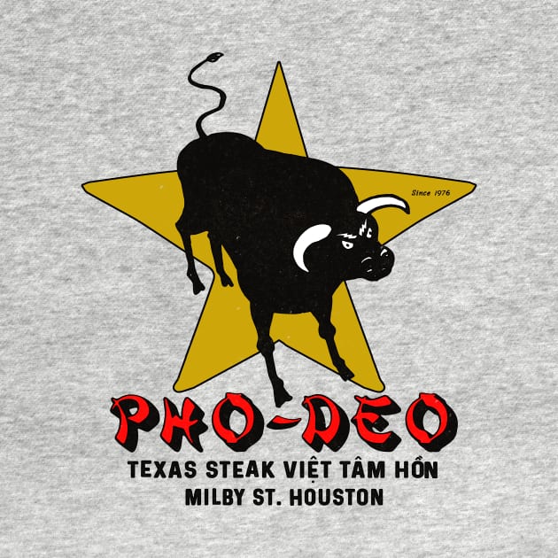 Vintage Texas Pho BBQ by Kujo Vintage